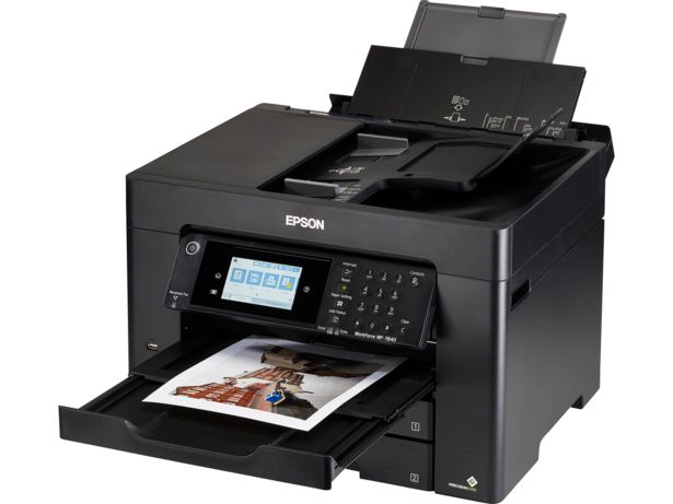 7840 Epson WF-7840DTWF A3+ kolme sahtliga printer